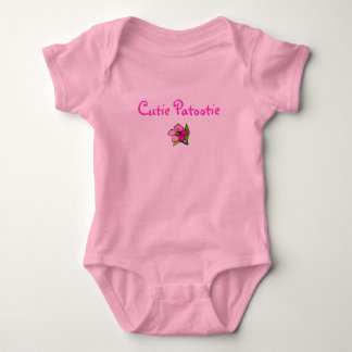 Cutie Patootie 1 Baby Bodysuit