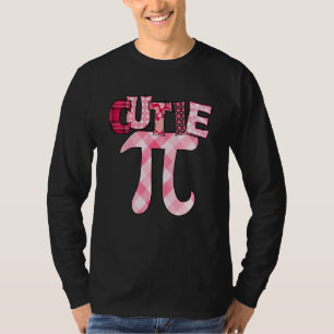 Cutie Pi Day 3 14 Math Teacher Geek Valentines Day T-Shirt