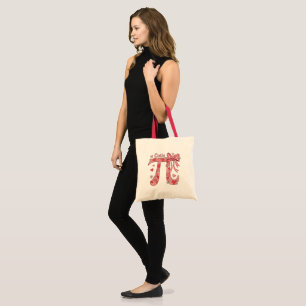 Cutie Pi Day Coquette Women Kids Girls Math  Tote Bag