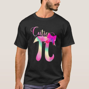 Cutie Pi Happy Pi Day Bow Tie Number Math   Studen T-Shirt