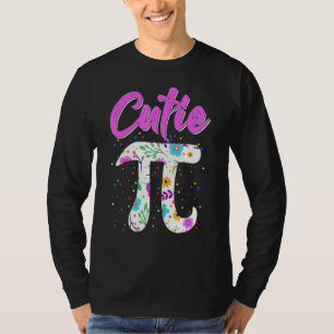 Cutie Pi Number Math Pun Celebrate Mathematics Pi  T-Shirt