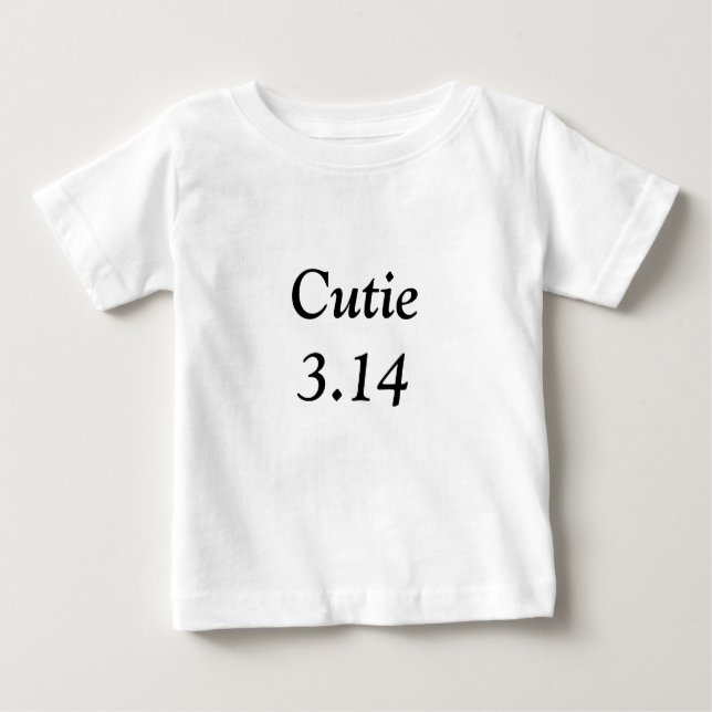Cutie Pi shirt (Front)