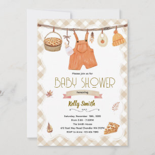 Cutie Pie Baby Shower Invitation