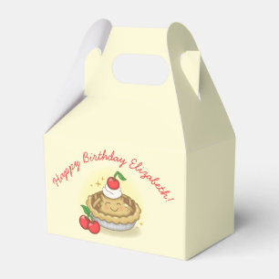 Cutie Pie Birthday Party Kids Cherry Favour Box