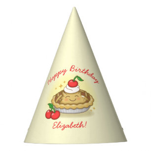 Cutie Pie Birthday Party Kids Cherry Party Hat