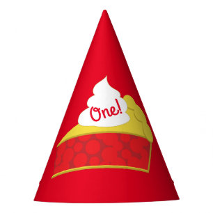 Cutie Pie Cherry 1st Birthday Party Theme Hat