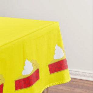 Cutie Pie Cherry Birthday Party Tablecloth