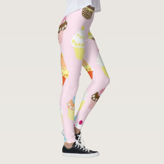 Cutie Pie Cupcakes  Leggings