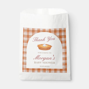 Cutie Pie Fall Baby Shower Favour Bag