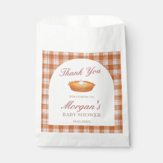 Cutie Pie Fall Baby Shower Favour Bag