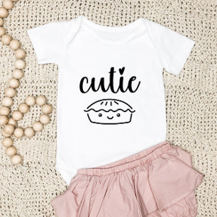 Cutie Pie   Fall Baby - Thanksgiving Baby Bodysuit
