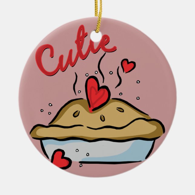 Cutie Pie Ornament (Front)