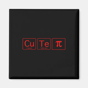 Cutie Pie Pi Day Math Periodic Table Valentine Gif Magnet