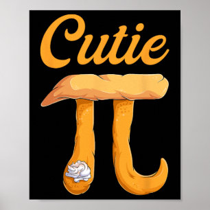 Cutie Pie Pi Day Vintage Retro Math Lover Shirts  Poster