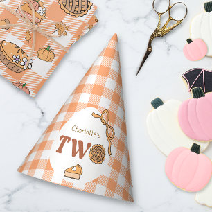 Cutie Pie Pumpkin Birthday Party Hat