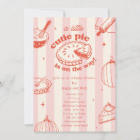 Cutie Pie Pumpkin Fall Girl Baby Shower