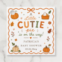 Cutie Pie Pumpkin Gender Neutral Baby Shower