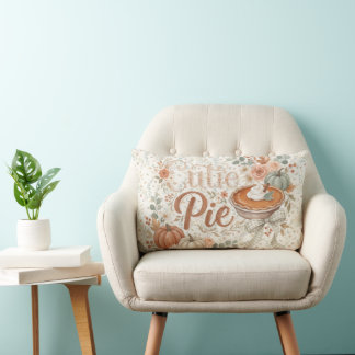 Cutie Pie Pumpkin Pie Baby  Lumbar Cushion