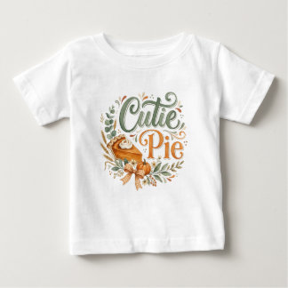 Cutie Pie Pumpkin Pie Baby  T-Shirt