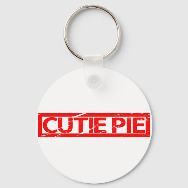 Cutie Pie Stamp Key Ring (Front)