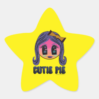Cutie Pie Star Sticker