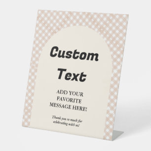 Cutie pie Thanksgiving baby shower Favour sign