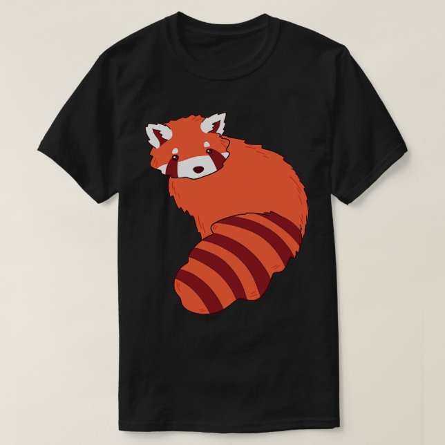Cutie Red Panda T-Shirt (Design Front)