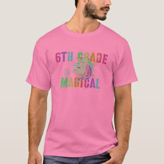 Cutie SIXTH Grader Kids Teacher 6Th GRADE I'm Unic T-Shirt