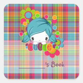 Cutie Square Sticker