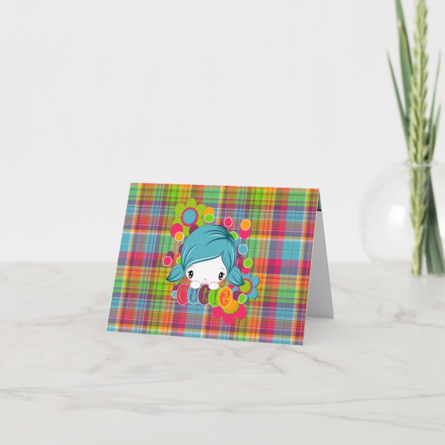Cutie Thank You Card (Front)