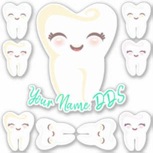 Cutie Toothies Dentist Dental Cartoon Teeth