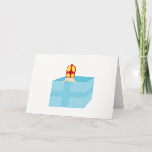 Cutieful Kids Art Funny St. Nicholas Sinterklaas Holiday Card