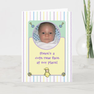Cutietoots Birth Announcment (Boy or Girl) Announcement