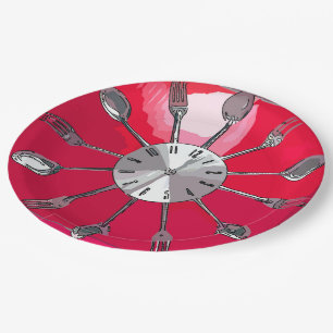 Cutlery O'clock 2. Paper Plate