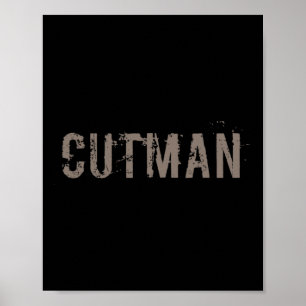 Cutman Tee For Funny Boxer Cutman Sign