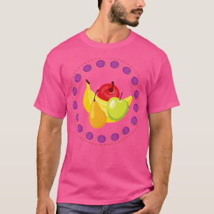 CutOut Fruit Stamp T-Shirt