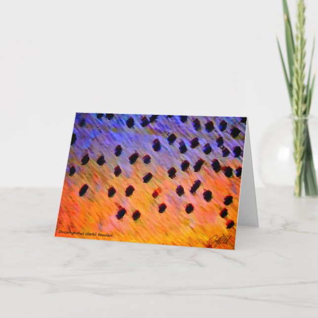 Cutthroat Trout - Card (Front)