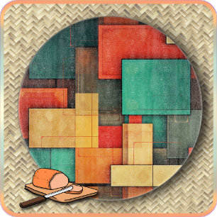 CUTTING BOARD - Colour-blocks in Many Colours -Rou