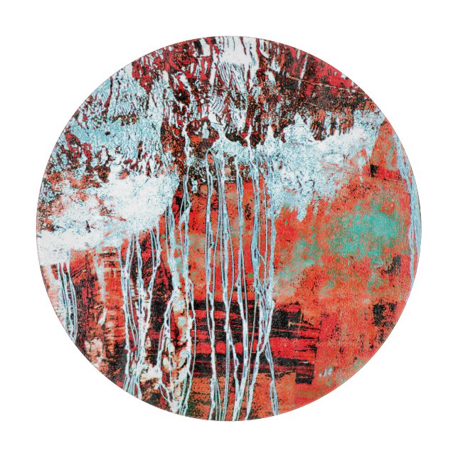 Cutting Board – Corrosion Pulse (Front)