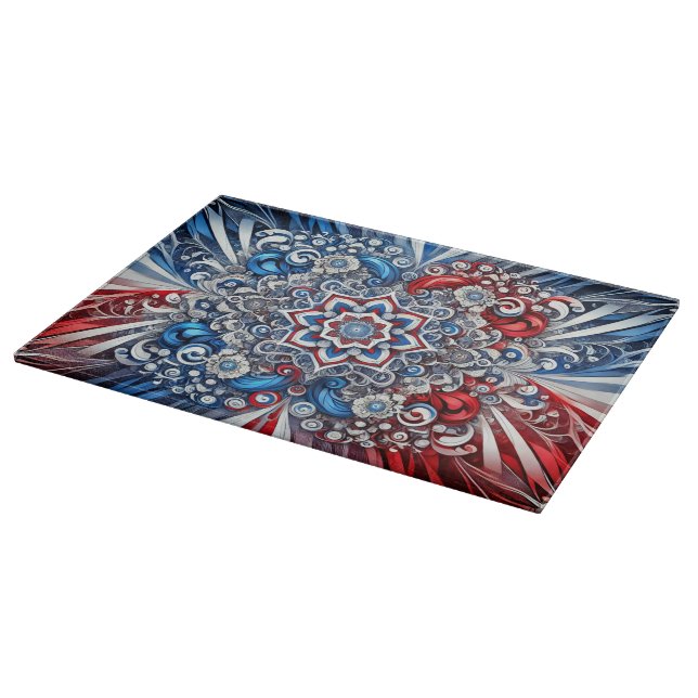 Cutting board with French Colours Design (Corner)