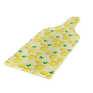 Cutting Board with Lemons