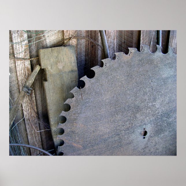 Cutting Edge Sawblade  Poster (Front)