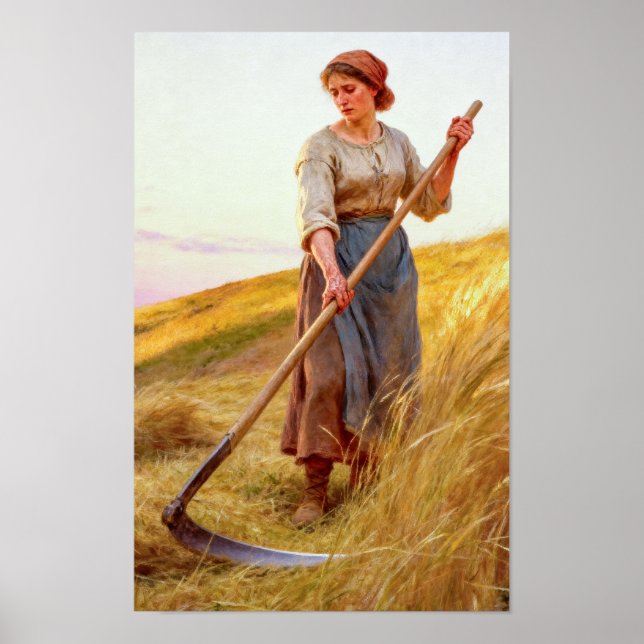 Cutting Hay  Poster (Front)