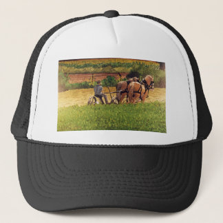Cutting Hay Trucker Hat