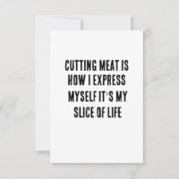 Cutting meat is how I express myself – it’s my sli