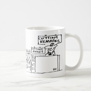Cutting Remarks in a Hardware Store Coffee Mug