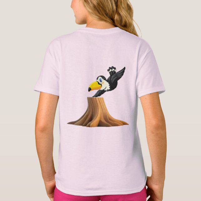 Cutting Wood, Save Us T-Shirt (Back)