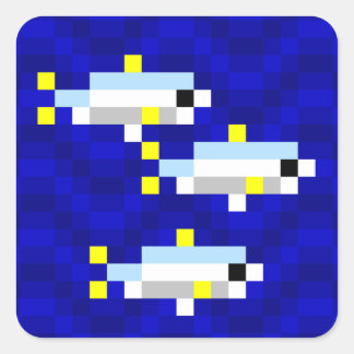 Cuttle Scuttle school of sardines sticker sheet