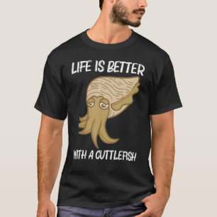 Cuttlefish For Men Women Sea Creature Animal T-Shirt