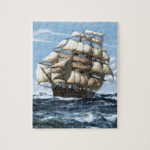 Cutty Sark vintage ships Jigsaw Puzzle